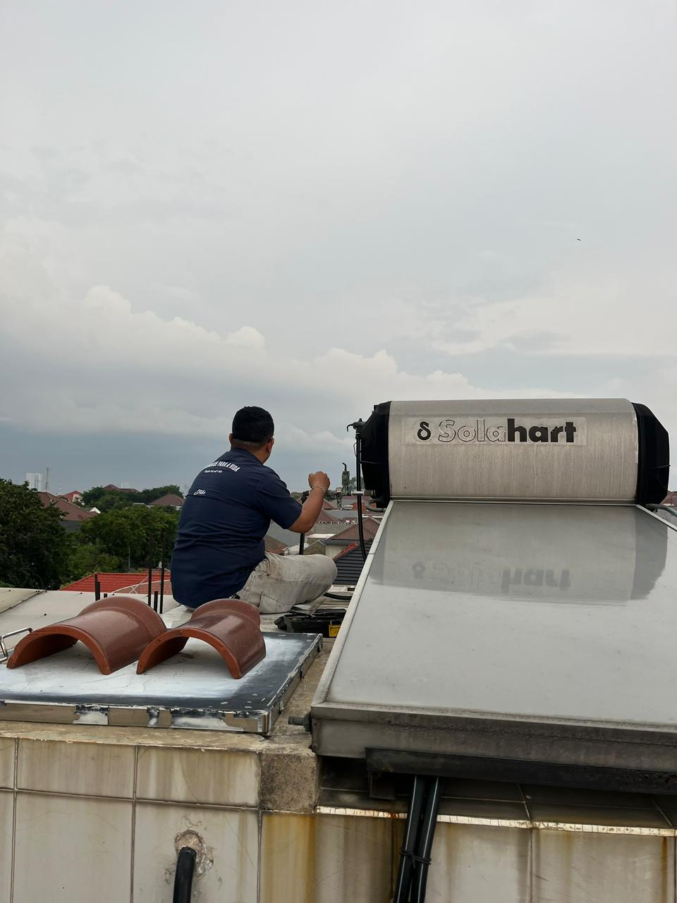 service water heater Pluit Kencana, Jakarta Utara